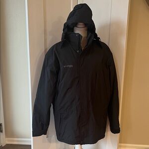 Columbia Black Hooded Jacket Men’s?